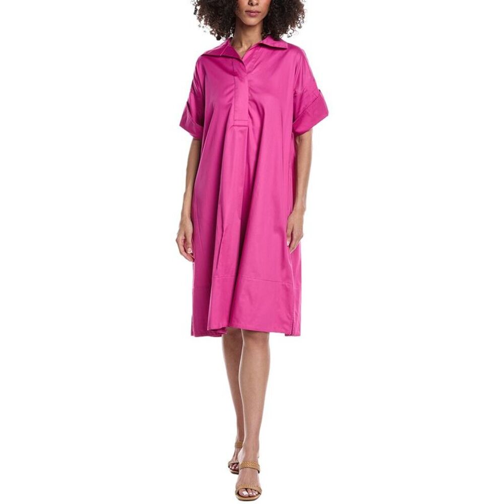 Tyler Böe Womens  Addie Midi Shirtdress, Pink